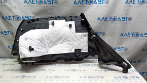 Arch trim right Subaru Impreza 5d 17-23 black, scratches