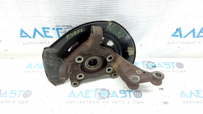 Front left hub axle Toyota Prius V 12-17 with casing, rusty, hub thread pulled