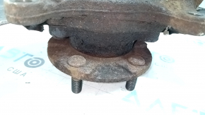 Front left hub axle Toyota Prius V 12-17 with casing, rusty, hub thread pulled