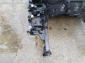 Front right quarter Toyota Prius V 12-17 on the body, black