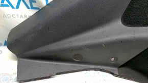 Trunk arch trim lower right Mini Cooper Countryman R60 10-16 black, 2 parts, scratches