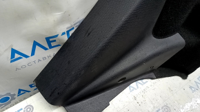 Trunk arch trim lower right Mini Cooper Countryman R60 10-16 black, 2 parts, scratches