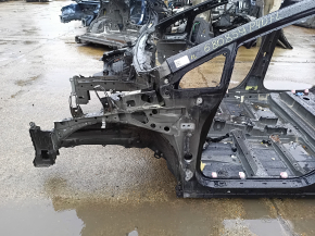 Front left quarter Toyota Prius V 12-17 on the body, black