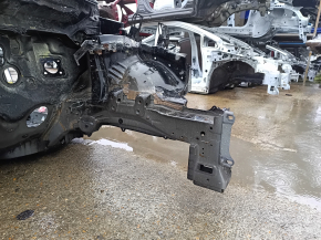 Front left quarter Toyota Prius V 12-17 on the body, black