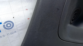 Right wing arch trim Fiat 500 12-13 black, scratches