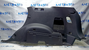 Right arch trim Kia Sorento 16-18 black, worn, without plug, without overlay, broken fastening