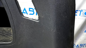 Right arch trim Kia Sorento 16-18 black, worn, without plug, without overlay, broken fastening