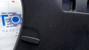 Right arch trim Kia Sorento 16-18 black, worn, without plug, without overlay, broken fastening