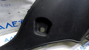Right arch trim Kia Sorento 16-18 black, worn, without plug, without overlay, broken fastening
