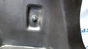 Right arch trim Hyundai Santa FE Sport 13-14 dark brown, worn, crack, scratches, with cigarette lighter