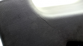 Right arch trim Hyundai Santa FE Sport 13-14 dark brown, worn, crack, scratches, with cigarette lighter
