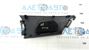 Front panel trim upper right Toyota Prius V 12-17 black