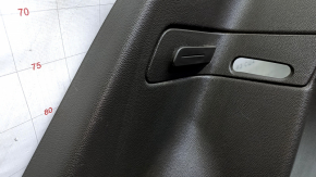Right arch trim Chevrolet Volt 11-15 dark gray, scratches, without plug