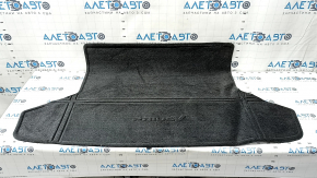 Trunk mat Toyota Prius V 12-17 rubberized cloth dark gray