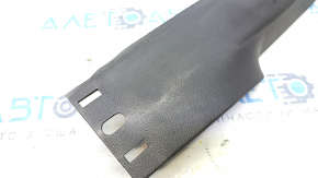 Front pillar trim lower right Lincoln MKX 16- brown, plastic turned white, scratches