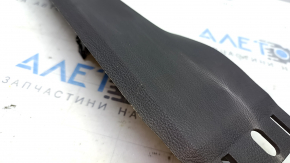 Front pillar trim lower right Lincoln MKX 16- brown, plastic turned white, scratches