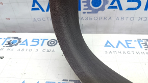 Front pillar trim lower right Lincoln MKX 16- brown, plastic turned white, scratches