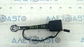 Seat belt latch front right Audi A6 C8 19- black