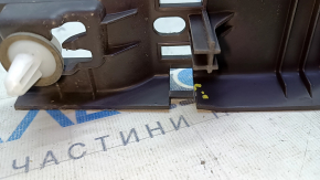 Front pillar trim lower right Lincoln MKX 16- brown, plastic turned white, scratches