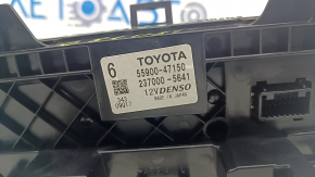 Climate control Toyota Prius V 12-17 scratches on glass