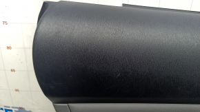Door trim card rear left Toyota Prius V 12-17 leather gray, scuffs