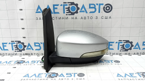 Side mirror left Ford C-max MK2 13-18 7 pins, turn signal, heated, backlight, silver