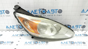 Headlight front right bare Ford C-max MK2 13-16 prerest, halogen, sand, cobweb, for polishing