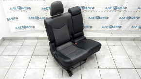 Rear row of seats 2 row right Toyota Prius V 12-17 leather dark gray