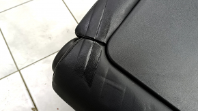 Rear row of seats 2 row right Toyota Prius V 12-17 leather dark gray