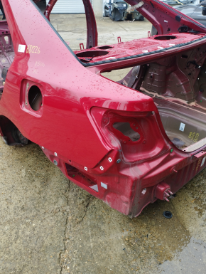 Quarter wing rear left Toyota Camry v50 12-14 usa red, on the body