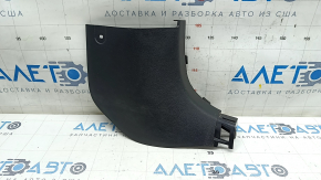 Front pillar trim lower right Mazda CX-30 20- black, scratches