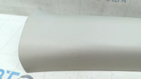 Front pillar trim upper left Mazda CX-30 20- gray, dented plastic, scratch