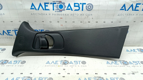 Center pillar trim upper belt left Mazda CX-30 20- black, scratches