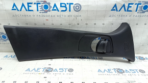 Center pillar trim upper belt right Mazda CX-30 20- black, scratches