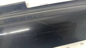 Right threshold Toyota Prius V 12-17 - black, scratches