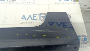 Right threshold Toyota Prius V 12-17 - black, scratches