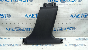 Center pillar trim lower right Mazda CX-30 20- black, scratches