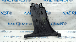 Center pillar trim lower right Mazda CX-30 20- black, scratches