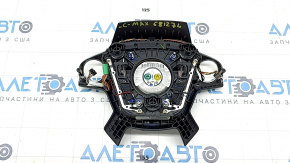 Airbag in steering wheel driver Ford C-max MK2 13-18 black, poke