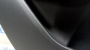 Door trim card rear left Mazda CX-30 20- black, insert black cloth, armrest leather dark blue, scratches