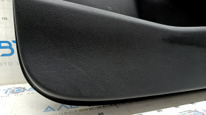 Door trim card front right Mazda CX-30 20- black, insert dark blue, black cloth, armrest leather dark blue, scratches