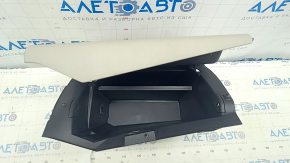 Glove box, glove compartment Ford C-max MK2 13-18 beige, scratches, abrasions on the handle