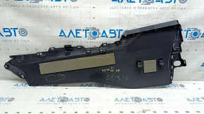 Center console trim side right Mazda CX-30 20-21 black, scratches