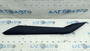 Center console trim side left Mazda CX-30 20-21 leather dark blue