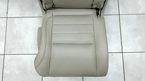 Rear row of seats 2nd row right Ford C-max MK2 13-18 beige leather, dry cleanable, scratches