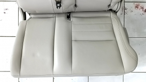 Rear row of seats 2nd row left Ford C-max MK2 13-18 beige leather, dry cleanable, scratches