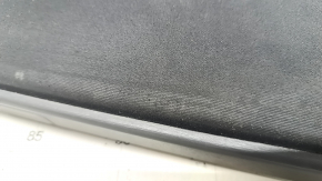 Armrest Toyota Prius V 12-17 dark gray, black cloth, dry clean, scuffs