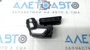 Seat control with memory front left Mercedes CLA 14-19 black with chrome
