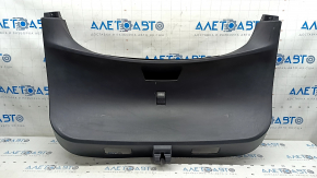 Tesla Model S 12-20 black lower trunk door trim, scratches, broken fasteners