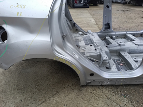 Sunset rear wing right Ford C-max MK2 13-18 on the body, silver, pokes